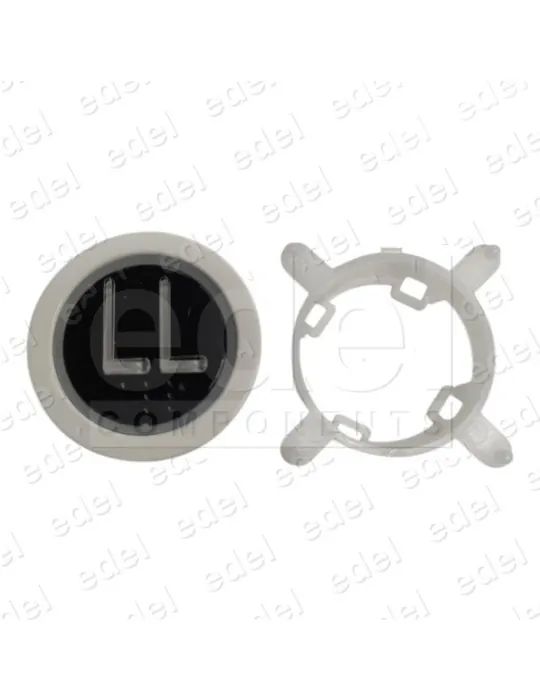 BOUTON EDEL REGLETA WHITE LUM. BLEU LL