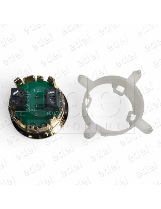 BOUTON EDEL REGLETA DORADO LUM. ROUGE 3