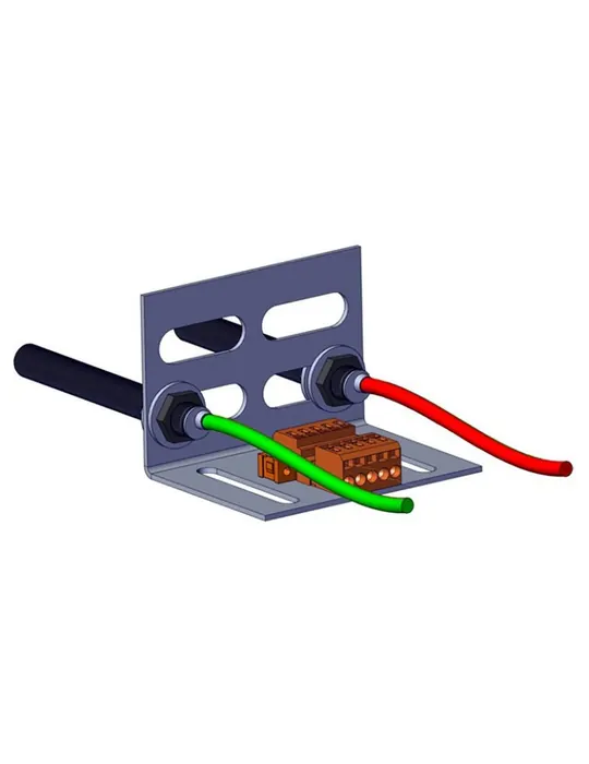 SUPPORT DOUBLE DETECTEURS 2VITESSE ET 3VF AVEC CONNECTEUR WEIDMULLER