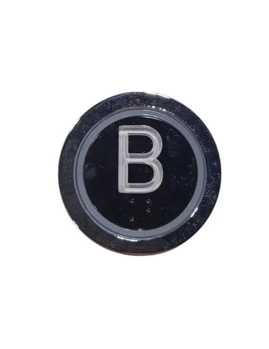 BOUTON EDEL BARRETTE CHROMÉE LUMINEUSE ROUGE B